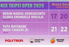 Taipei Open 2026: Gloria Emanuelle Widjaja Kandas di Semifinal, Pupus Asa Indonesia ke Final XD BWF