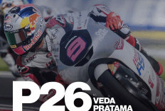 Veda Ega di Posisi Buncit atau P26, Hakim Danish Masuk 15 Besar, Hasil FP1 Moto3 Hungaria 2026!
