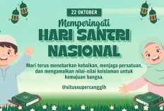Kartu Ucapan Hari Santri 2026 Gratis, Link Canva dan 35 Ucapan Terbaru