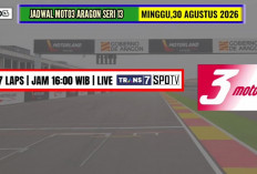 Jadwal Race Moto3 Aragon 2026 Besok, Saksikan Perjuangan Veda Ega Start dari P22