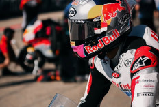 Veda Ega Pratama Jadi Pembalap Honda Terbaik di Moto3 2026, Finis 8 Besar dan Naik Klasemen Dunia