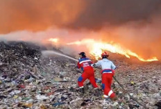 TPA Supit Urang Malang Terbakar, Asap Hitam Tebal Membumbung ke Permukiman