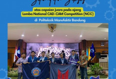 Mahasiswa Teknik Mesin Polinema Borong Prestasi di Ajang National CAD-CAM Competition 2026