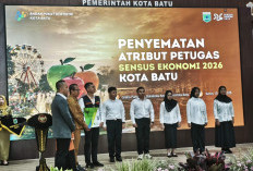183 Petugas Sensus Ekonomi Kota Batu Resmi Dilepas, Siap Data Ekonomi Warga