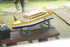 Inovasi Maritim UB Bersinar di KKI 2025: Tim VELTRO82 Tampilkan Kapal Fuel Engine Remote Berteknologi Tinggi