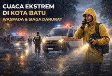 Cuaca Ekstrem di Kota Batu, Catat Nomor Darurat yang Bisa Dihubungi saat Kondisi Mendesak