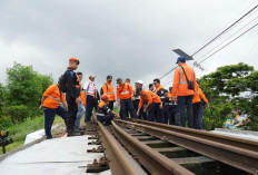 KAI Daop 8 Mitigasi Longsor di Jalur Malang Jelang Lebaran 2026, 41.000 Tiket Sudah Terjual