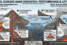 Anak Krakatau Meletus Lagi, Ini Kisah Gunung Muda yang Lahir setelah Krakatau Hancur