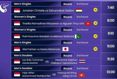 Jadwal Badminton Asian Games 2026 Sabtu, 26 September: 7 Wakil Indonesia Tampil