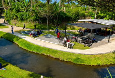 Gratis! Pinine Bike Park Pakis Malang, Wisata Sungai dan Piknik Asri Tanpa Tiket Masuk