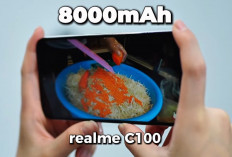 Realme C100 Baterai 8000 mAh Bikin Heboh, Dipakai Seharian Masih Belum Lowbat