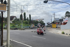 Lalu Lintas di Pertigaan Indomaret Ngantang Ramai Lancar Pagi Hari Ini