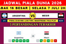 Argentina vs Mesir: Lionel Messi di Ambang Rekor, Tim Tango Diunggulkan Rebut Tiket Perempat Final