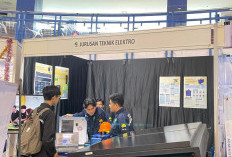 Mahasiswa Unjuk Karya, Stan Teknik Elektro Semarakkan Polinema Expo 2026