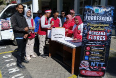 Posko Bersama Berdiri di Batu, Donasi untuk Pelajar Terdampak Gempa NTT Terus Mengalir