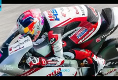 Veda Ega Pratama Bikin Pedok Moto3 Gempar, Honda Langsung Peluk Usai Finish Keempat