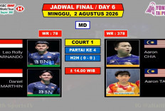 Jadwal Final Taipei Open 2026: Leo Rolly Carnando/Daniel Marthin Bidik Gelar BWF Super 300