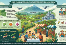  Hari Pangan Sedunia 16 Oktober, Produksi Beras Malang Raya Hampir 149 Ribu Ton