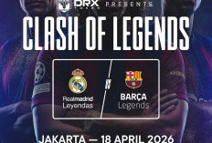Jakarta Rayakan 500 Tahun dengan Duel Legenda Real Madrid vs Barcelona di GBK