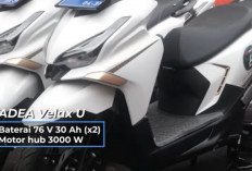 Yadea Velax U Tempuh 152 Km Sekali Cas, Uji Jarak Bandung-Bogor Berakhir dengan Sisa Baterai 9 Persen