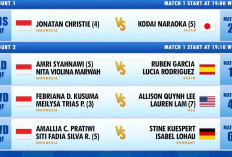 Jadwal Perempat Final HYLO Open 2026: Jonatan Christie Tantang Kodai Naraoka, 4 Wakil Indonesia Berjuang