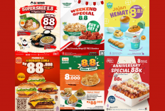 9 Promo Makanan 8.8 Agustus 2026, Gokana, Burger King hingga Richeese Factory Banjir Diskon