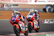 Hasil Latihan Moto3 Indonesia 2026: Veda Ega Pratama Lolos Q2, Almansa Tercepat