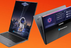 Lenovo Pamer Laptop Gaming Layar Gulung di CES 2026, Bisa Melebar hingga 24 Inci