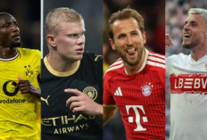 UPDATE! Top Skor Liga Champions 2026/2027: Haaland, Harry Kane, Guirassy dan Demirovic Sama-sama 4 Gol