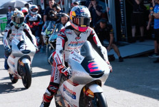 Veda Ega Pratama Jadi Satu-satunya Honda di Grup Terdepan Moto3 Brno 2026, Apa Rahasianya?