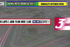 Jadwal Moto3 Mandalika 2026 Lengkap, Veda Ega Pratama Hadapi 20 Lap pada Hari Minggu