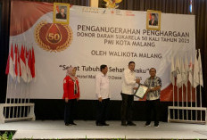 78 Pedonor Darah 50 Kali di Kota Malang Dapat Penghargaan Wali Kota  