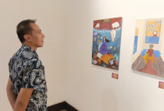 Pameran Jajah Ranja di Galeri Raos Batu, 34 Mahasiswa UB Ekspresikan Mimpi Masa Kecil