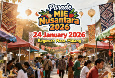 Ratusan Varian Mie Siap Disajikan, Parade Mie Nusantara 2026 Akan Cetak Rekor MURI di Malang