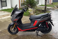 Modifikasi Polytron Fox 350 Bergaya Racing, Pakai Shock NMAX dan Kaliper Nissin Samurai