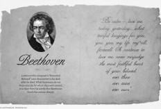 Hari Menulis Surat Sedunia: Surat Cinta Beethoven untuk “Kekasih Abadi” yang Tak Pernah Sampai