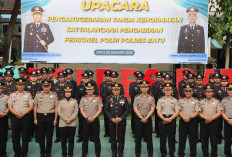 36 personel Polres Batu Terima Satyalencana Pengabdian 