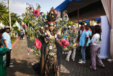 Carnival Custom Competition Meriahkan Specta Flora Festival 2026, 70 Peserta Tampilkan Kostum dari Bunga
