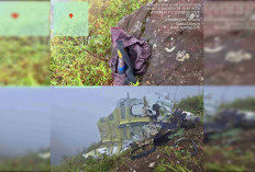 Badan Pesawat ATR PK-THT Ditemukan Hancur di Gunung Bulusaraung, SAR Fokus Rvakuasi Korban