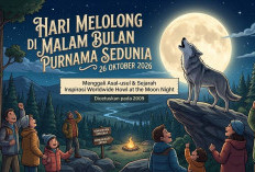 Hari Melolong di Malam Bulan Sedunia 26 Oktober, Ini Sejarah dan Fakta di Balik Lolongan Serigala