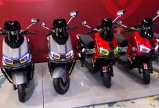 TAILG GF80L Jadi Sorotan, Motor Listrik Jarak Tempuh 120 Km dengan Dual Baterai Lithium