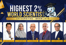 7 Ilmuwan UB Masuk Top 2% Researchers 2026, Bertambah 40% dari Tahun Lalu