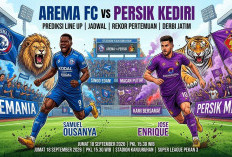 Duel Arema FC vs Persik Kediri Besok: Prediksi Line Up, Jadwal, dan Rekor Pertemuan Derbi Jatim