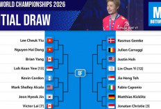 Drawing BWF World Championships 2026: Alwi Farhan dan Jonatan Christie Hadapi Lawan Berbeda