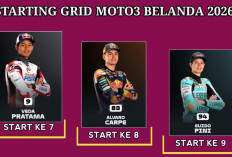 Start dari Baris Depan, Mimpi Veda Ega Pratama Raih Podium Moto3 Belanda 2026 Pupus di Lap Ke-10