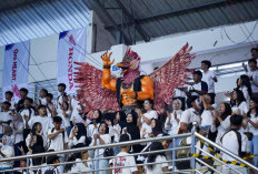 Tribun DBL Malang Berubah Jadi Panggung Nasionalisme, Ada Bendera Raksasa hingga Garuda 4D
