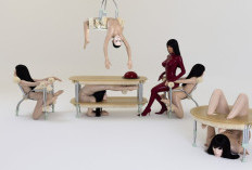 Meubel 'Berbahan' Tubuh Perempuan Bikin Instalasi Bio Pop ala Desainer Bianca Censori Memukau