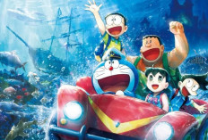 Sinopsis Doraemon the Movie: New Nobita and the Castle of the Undersea, Petualangan Seru ke Negeri Atlantis