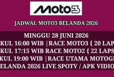 Jadwal Moto3 Belanda 2026: Veda Ega Pratama Start Ketujuh, Race Digelar Minggu Sore WIB