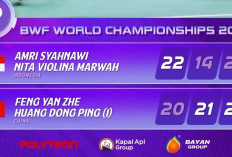 BWF World Championship 2026: Duel Sengit Amri/Nita Berakhir di Semifinal
